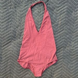 American Apparel Halter Bodysuit